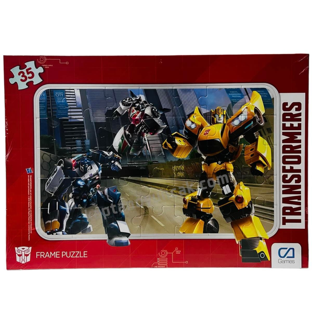 Transformers Eğitici Oyun Seti 35 Parça