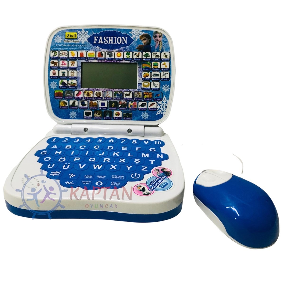 Türkçe İngilizce Konuşan Eğitici Laptop Bilgisayar