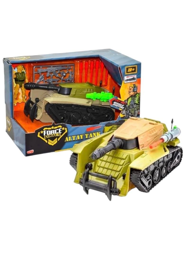 Füze Fırlatan Tank Oyun Seti