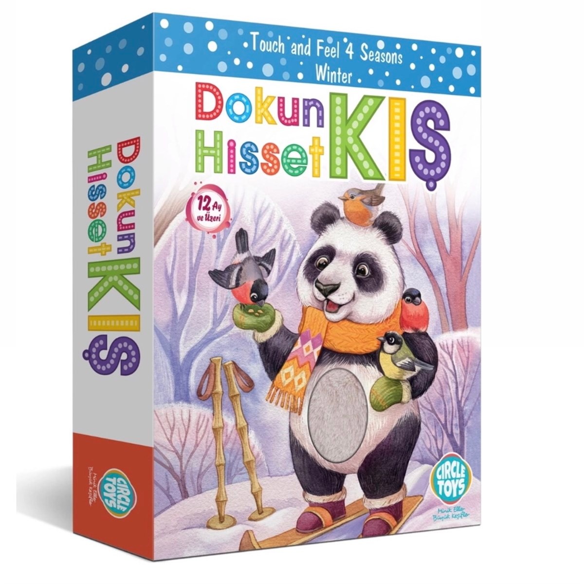 Circle Toys Dokun Hisset Tanı Kış Eğitim Kartları