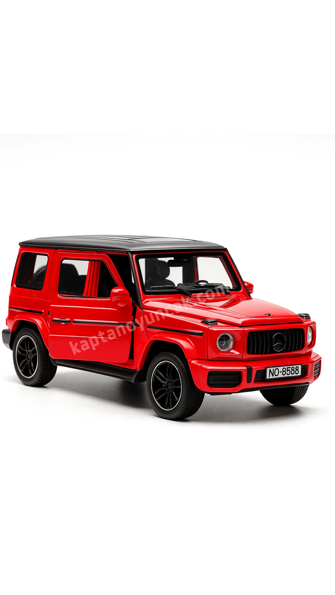 Kapıları Açılıp Kapanabilen Çek Bırak Metal Mercedes Amg G63 Sesli Işıklı