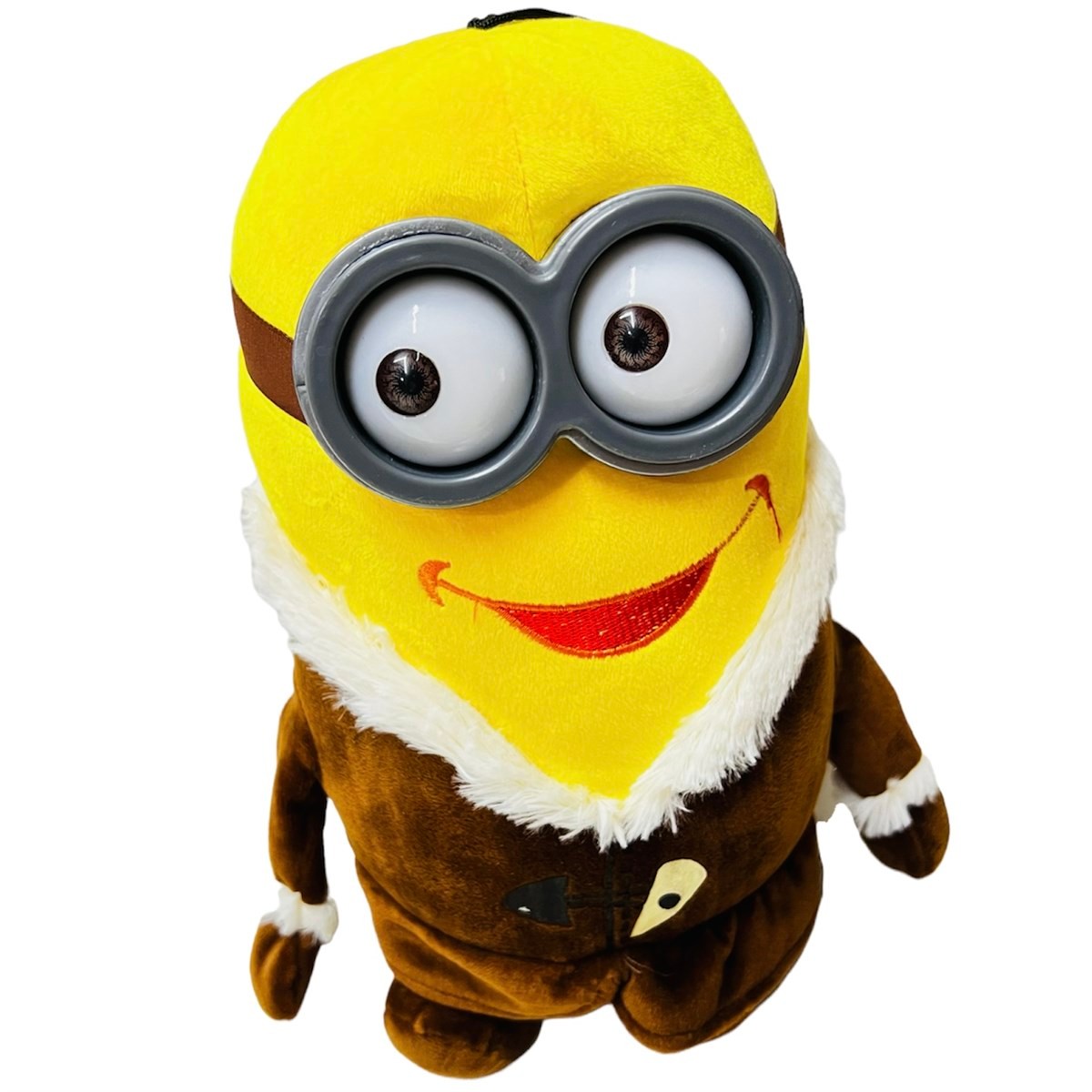 Minions Sesli Peluş Kahverengi - Peluş Minyon Oyuncak