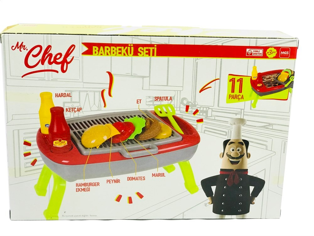 Mr. Chef Mangal Barbekü Oyun Seti