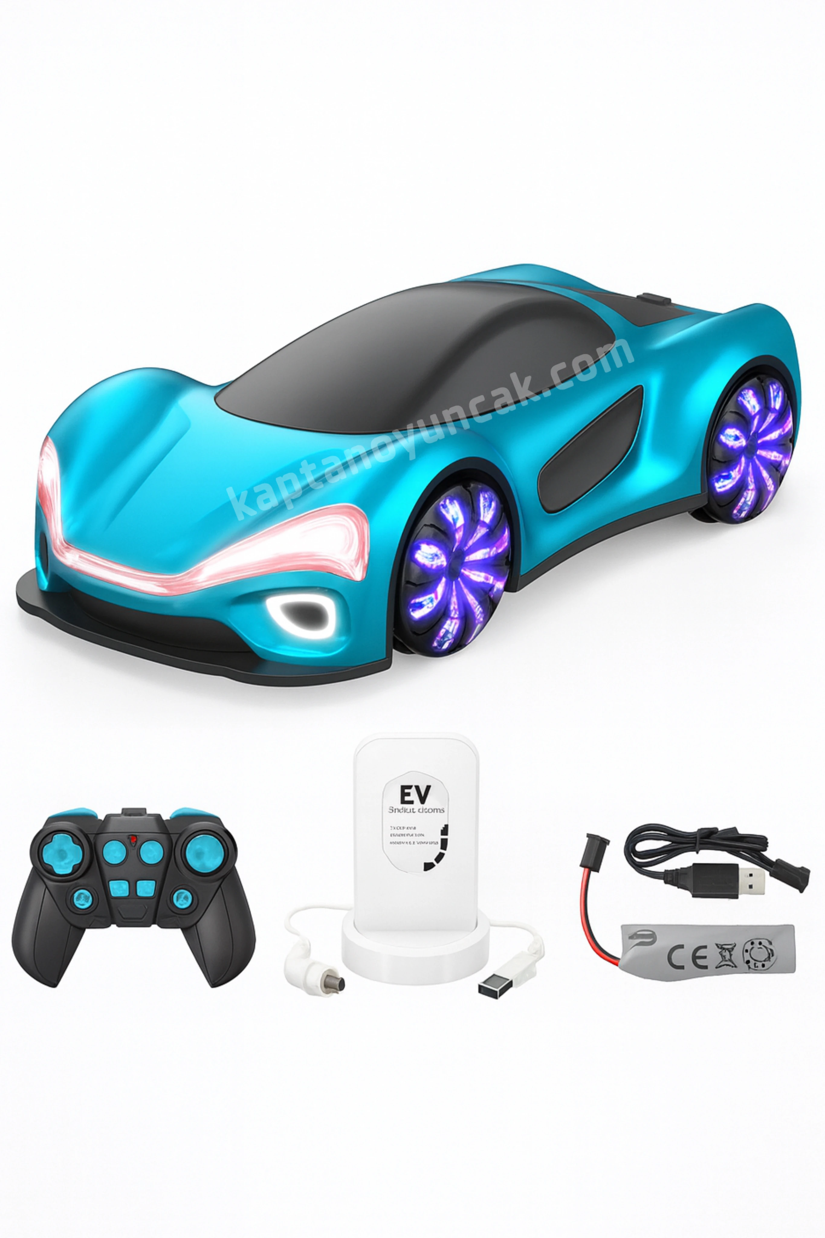 Uzaktan Kumandalı Şarjlı Elektrikli Spor Araba