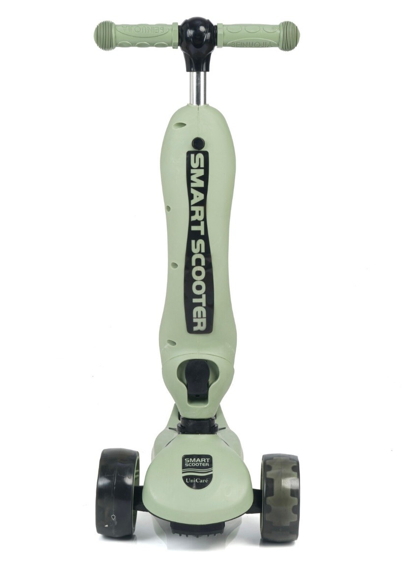 Smart Tekerlekleri Led Işıklı Oturaklı Scooter