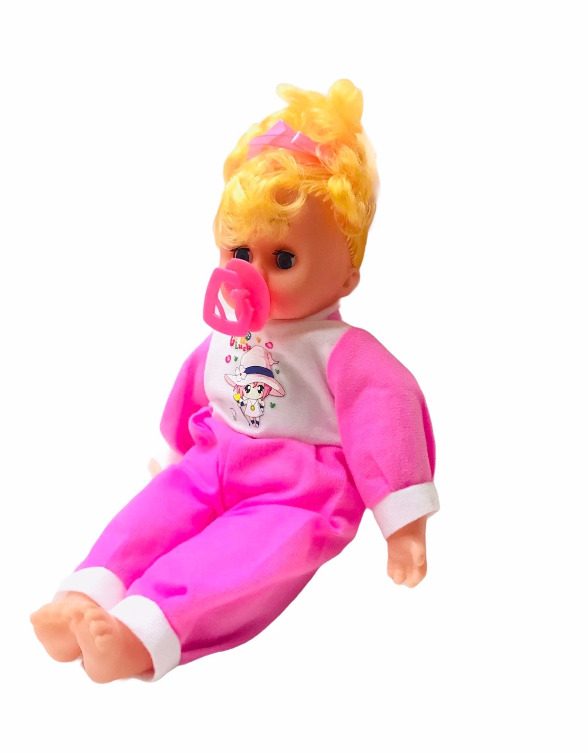 Emzikli Ağlayan Bez Bebek Oyuncak