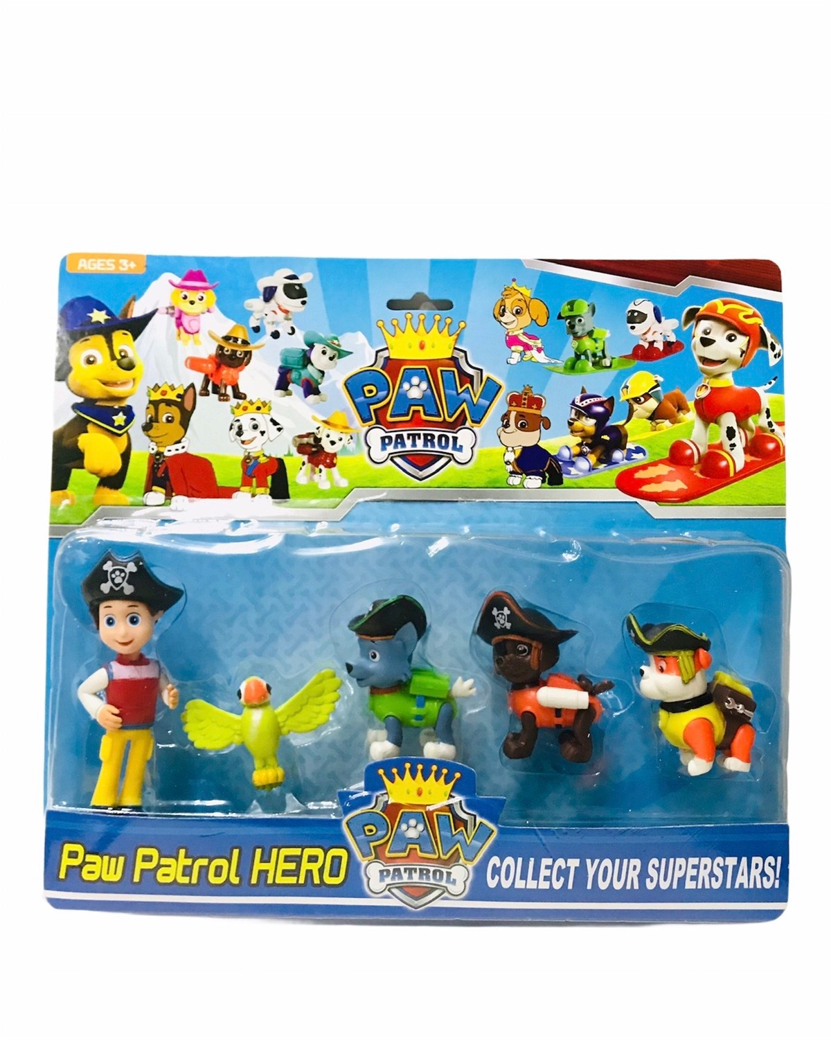 Paw Patrol Oyun Seti Paw Patrol 5 li Figür Oyuncak