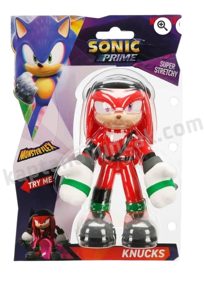 Monster Flex Sonic Prime Stretch Uzayan Esneyen Figür