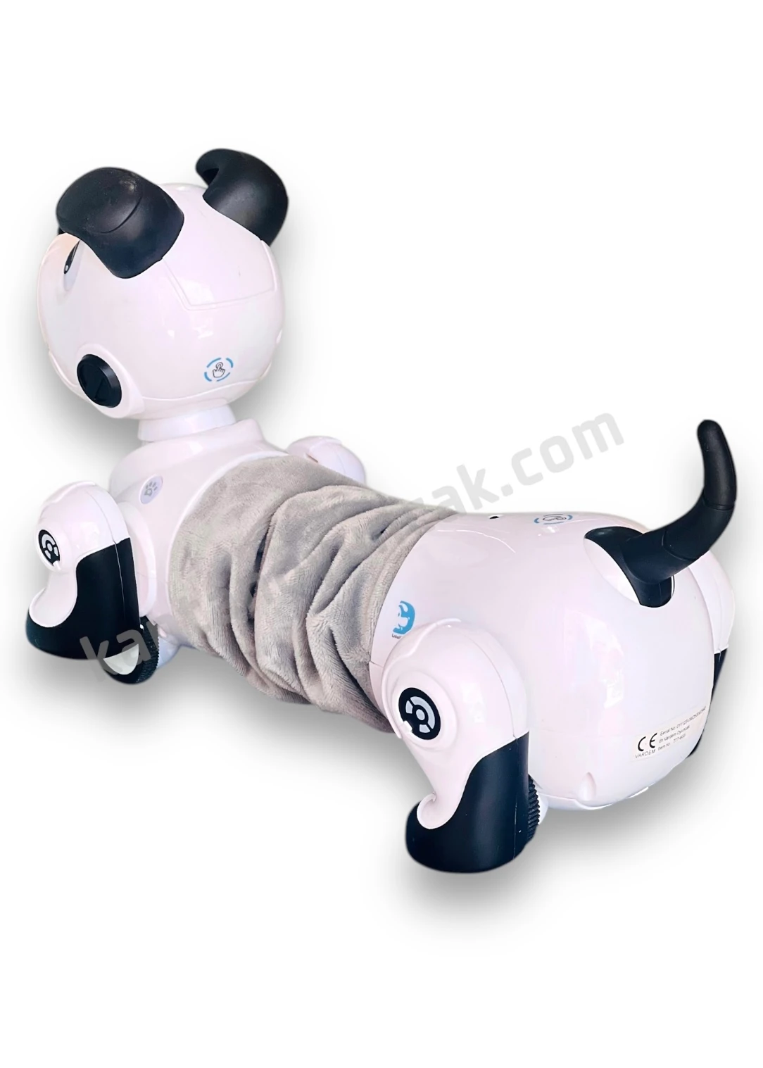 Uzaktan Kumandalı Işıklı ve Sesli Sevimli Akıllı Robot Köpek