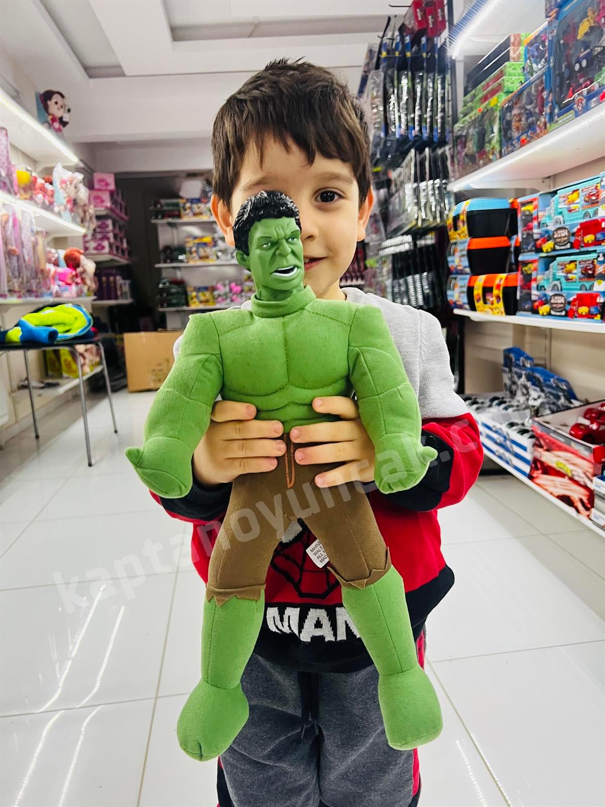 Avengers Peluş Hulk 40 Cm Kafası Et