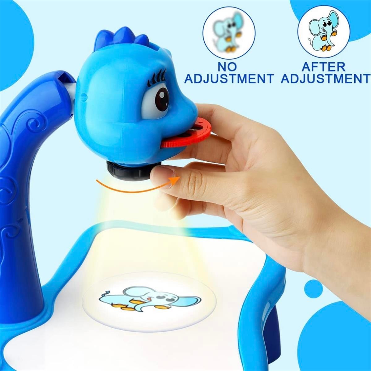 Eğitici Projektörlü Çizim Masası Çocuk Boyama Masası