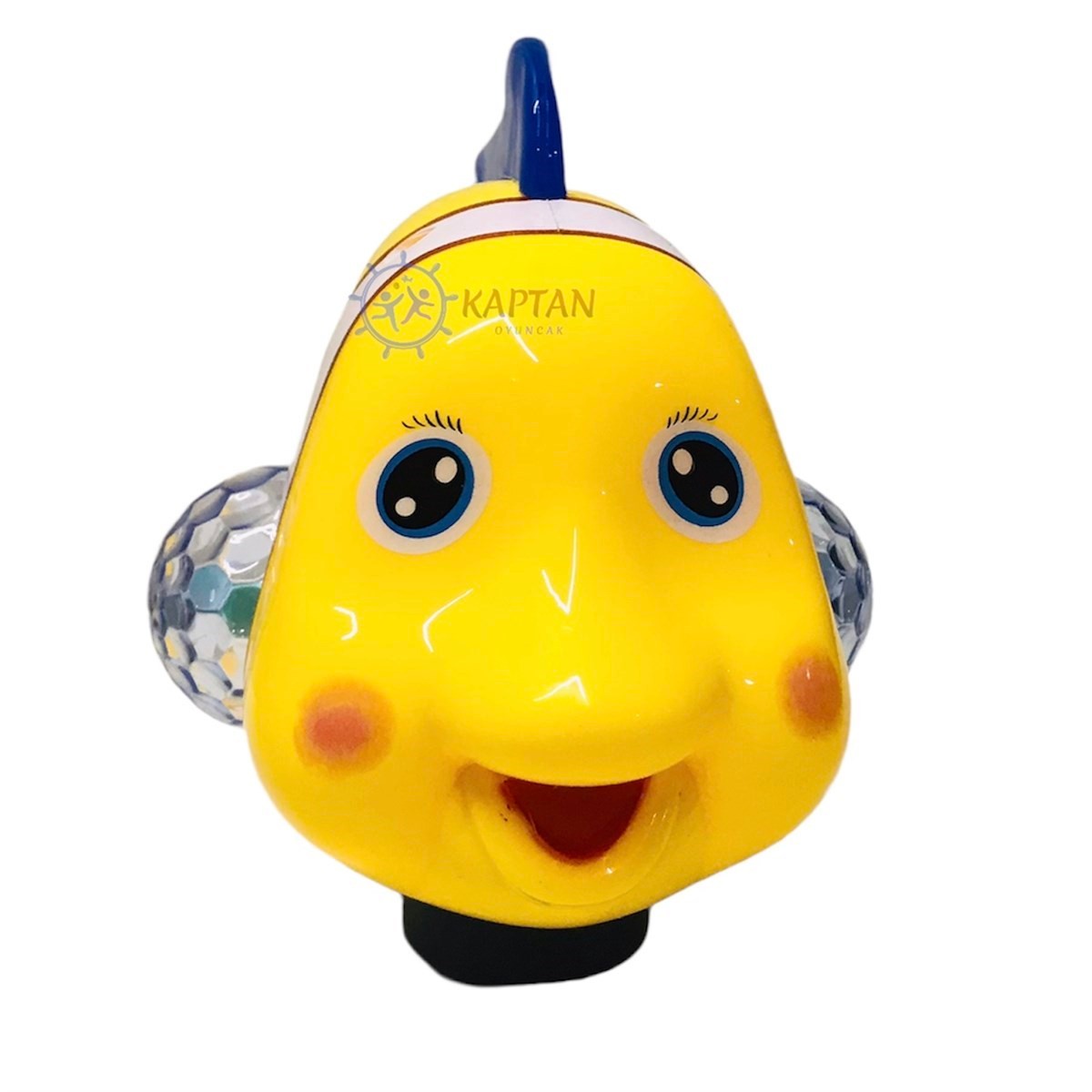 Hareketli Yürüyen Balık Oyuncak - Müzikli 3D Işıklı