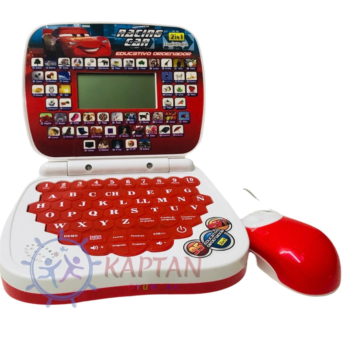 Türkçe İngilizce Konuşan Eğitici Laptop Bilgisayar