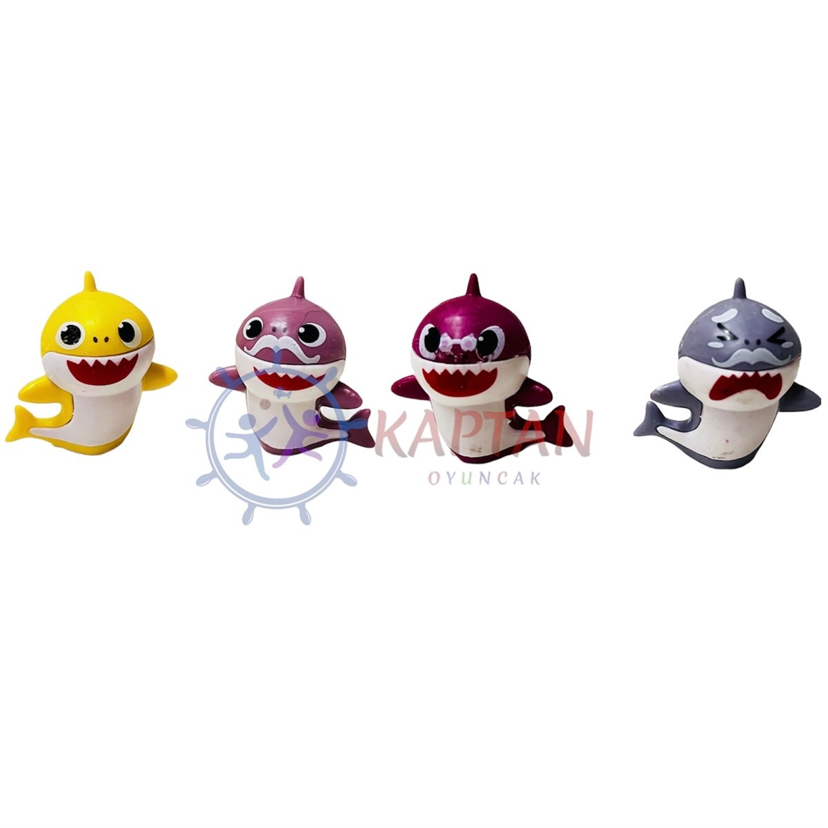 Baby Shark 4'lü Figür Oyuncak