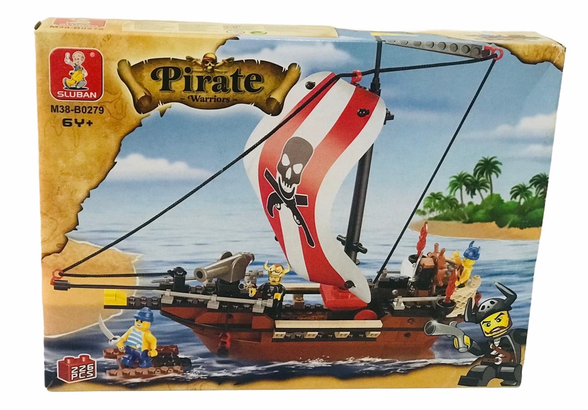 Sluban Yapboz Blok 226 Parça Korsan Lego Oyuncak