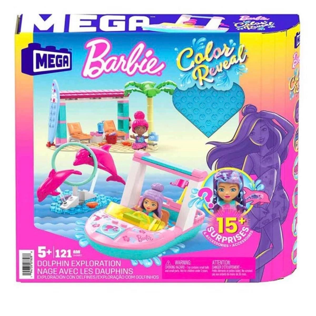 MEGA Barbie Color Reveal Yunus Keşfi Yapı Set HHW83