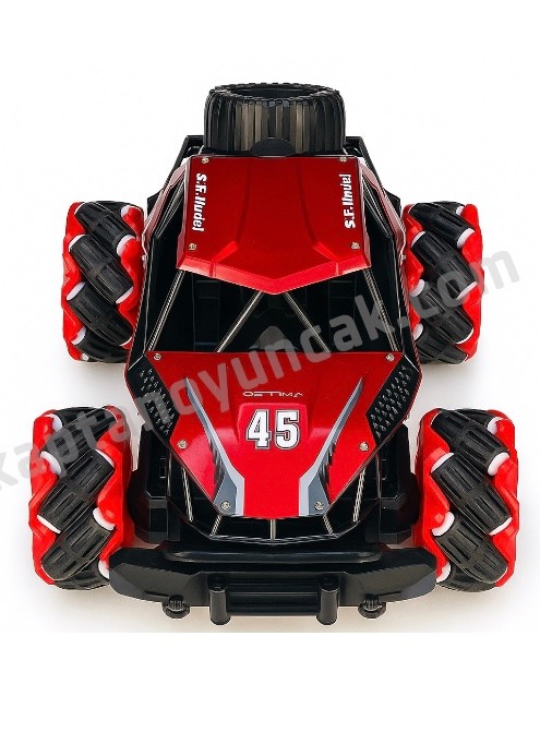 Uzaktan Kumandalı 4x4 Duman Çıkartabilen Şarjlı Off Road Arazi Araba