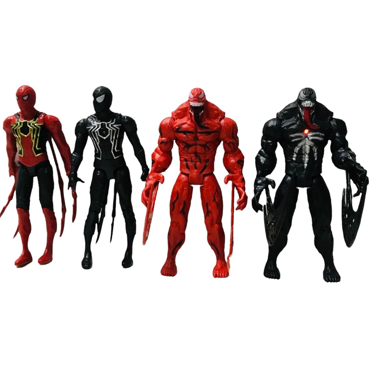 Süper Kahramanlar Işıklı 4'lü Venom Figür Oyuncak