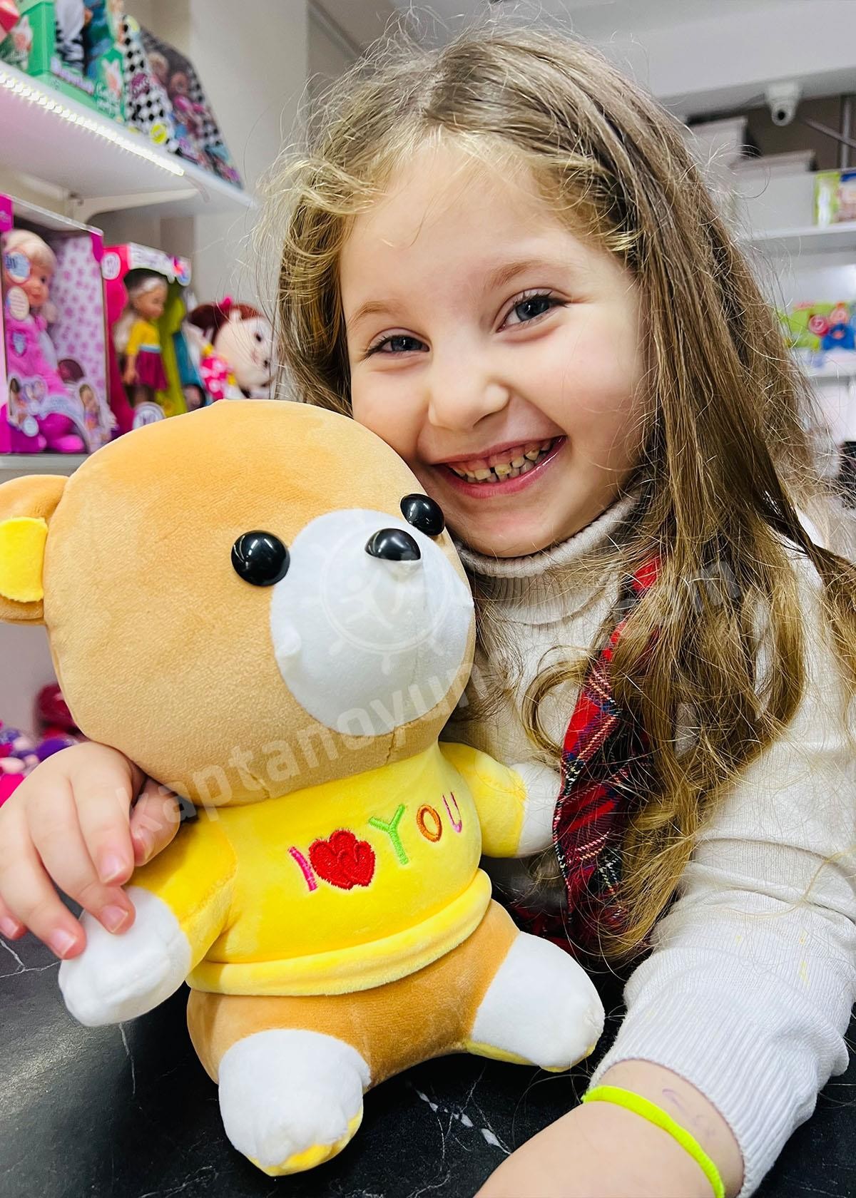 Peluş Love You Ayı 30 Cm