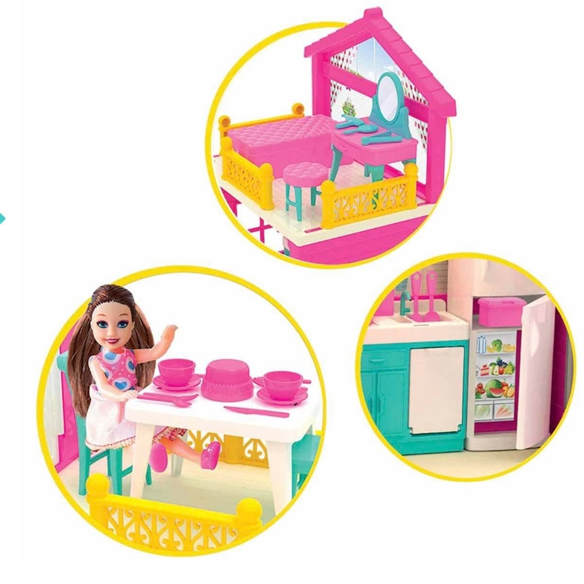 Dede Lola'nın 3 Katlı Rüya Evi Seti