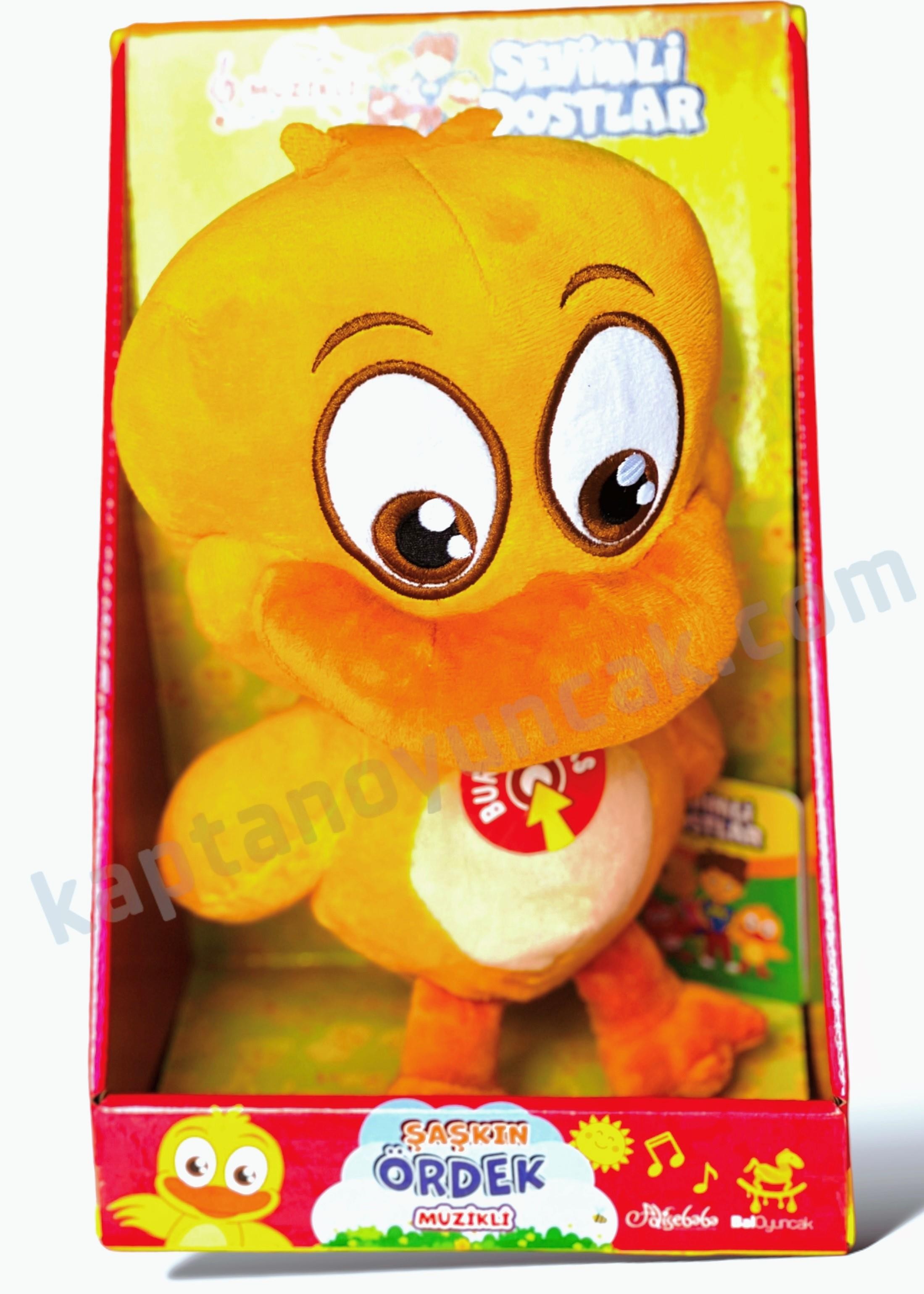 Sevimli Dostlar Peluş Ördek Müzikli Lisanslı