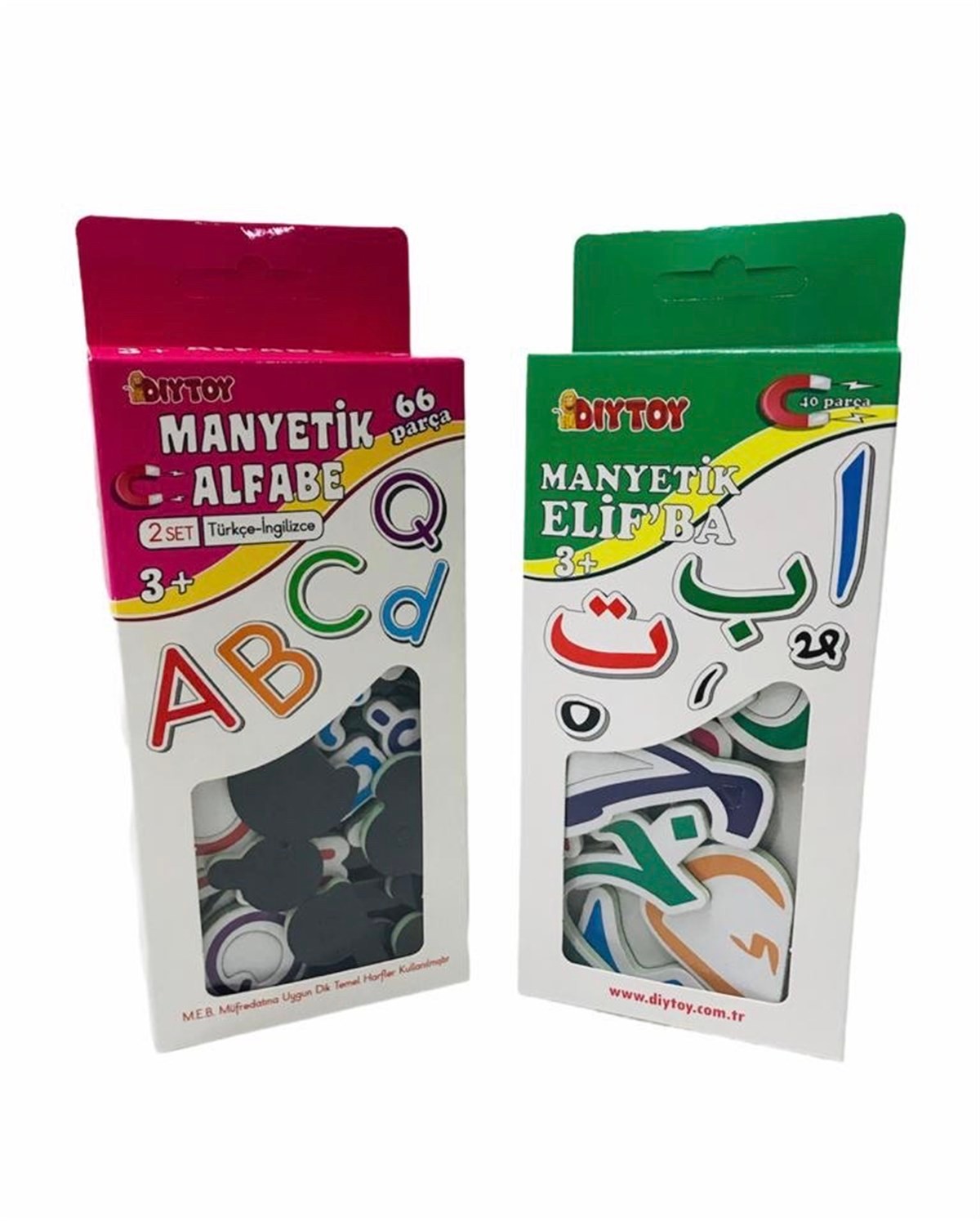 Manyetik Alfabe ve Manyetik Elif Ba 2li Eğitici Öğretici Oyuncak