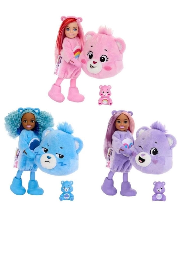Barbie Cutie Reveal Sevimli Ayıcıklar Bebek Serisi Sürpriz Paket JCN97