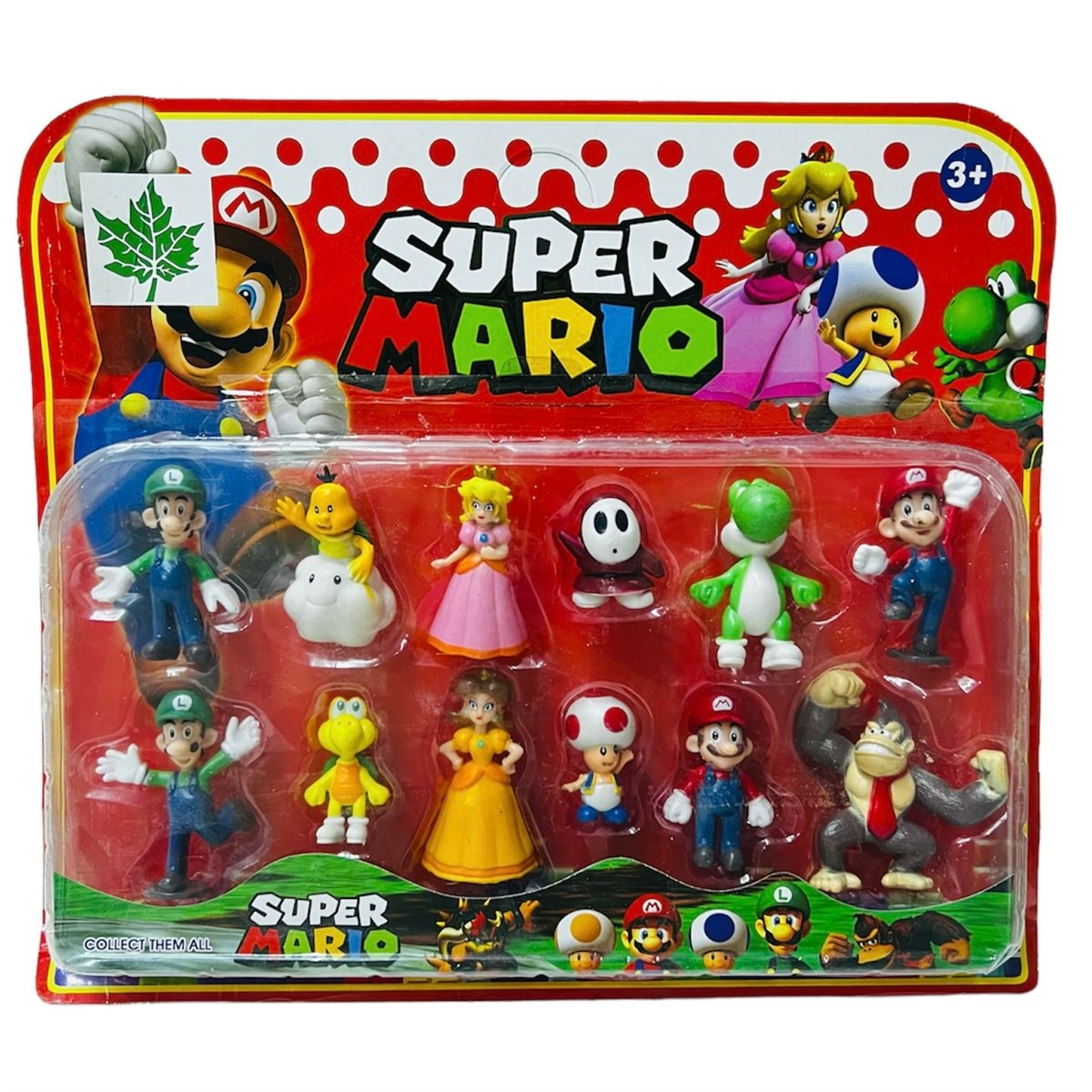 Süper Mario Figür Oyuncak 12 Parça
