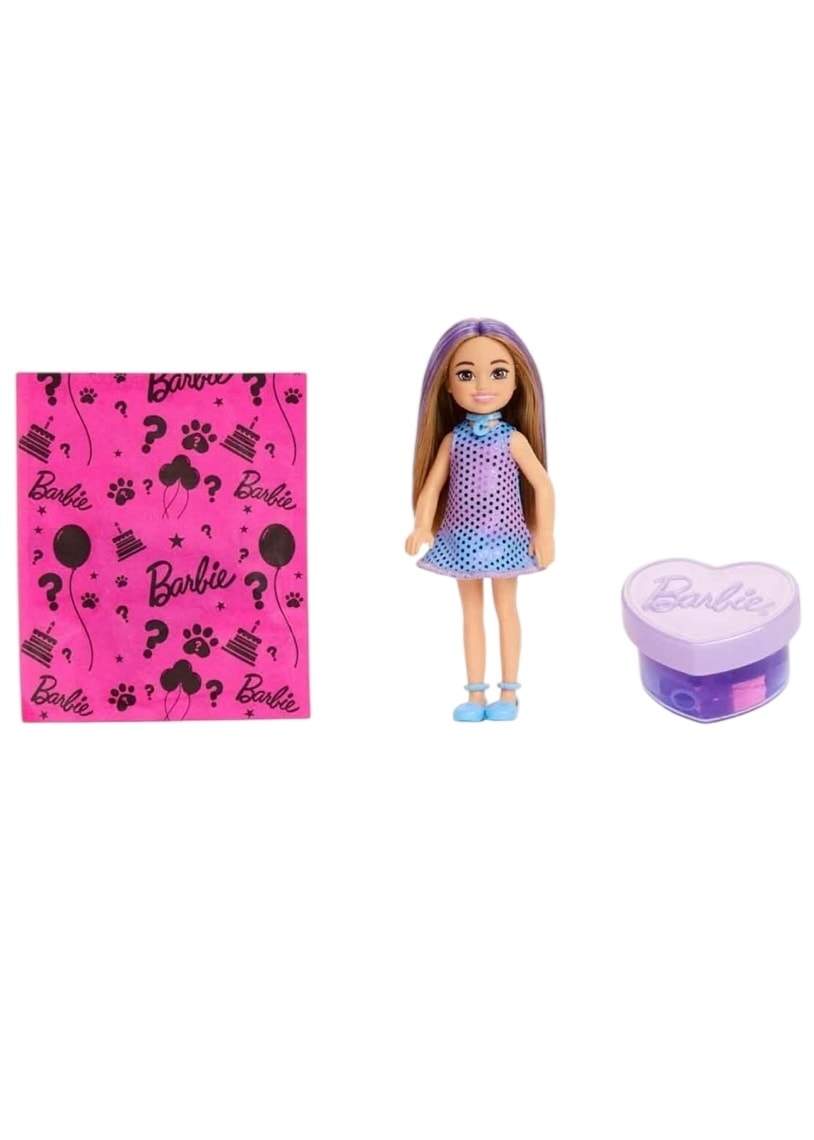 Barbie Chelsea Parti Bebeği Sürpriz Paket JFY04