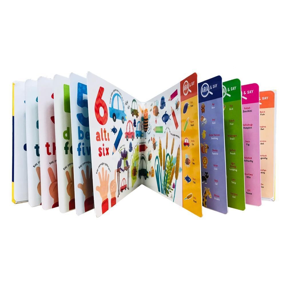 12-36 Ay Gizli Nesneler İlk Etkinlik Kitabım Seti (Sayılar - Renkler)