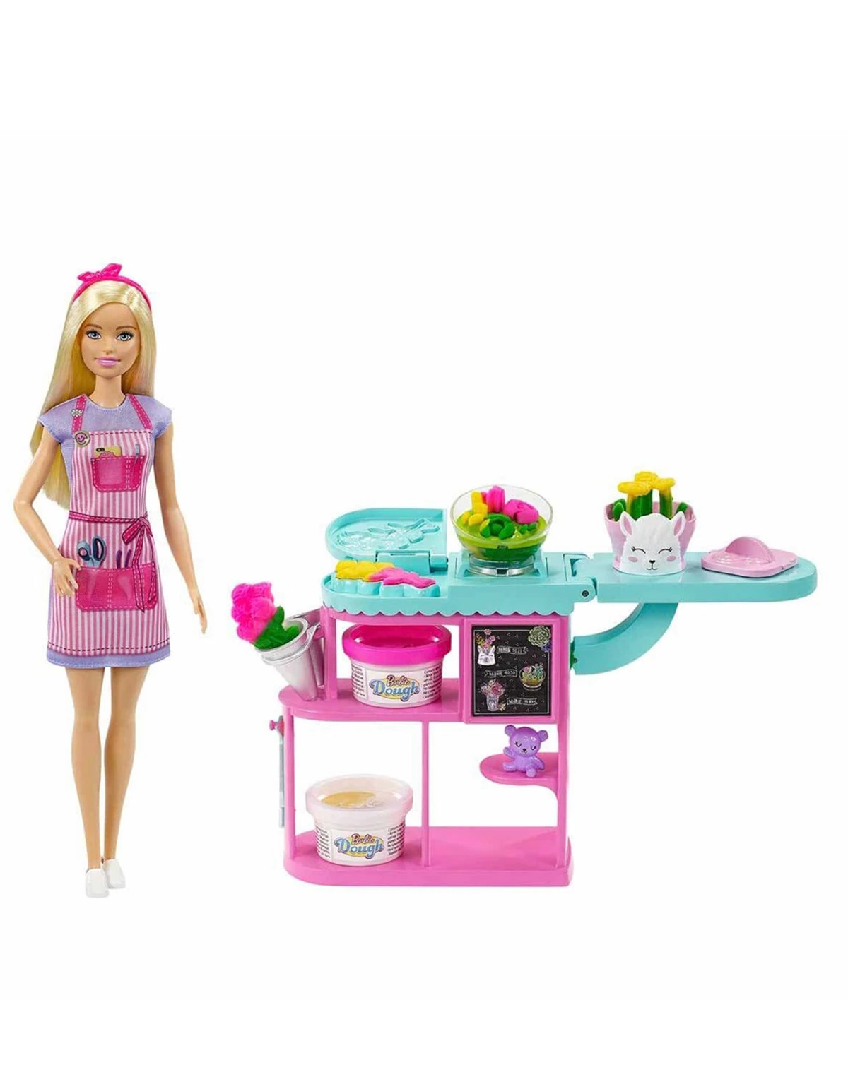 Barbie Çiçekçi Bebek Oyun Seti