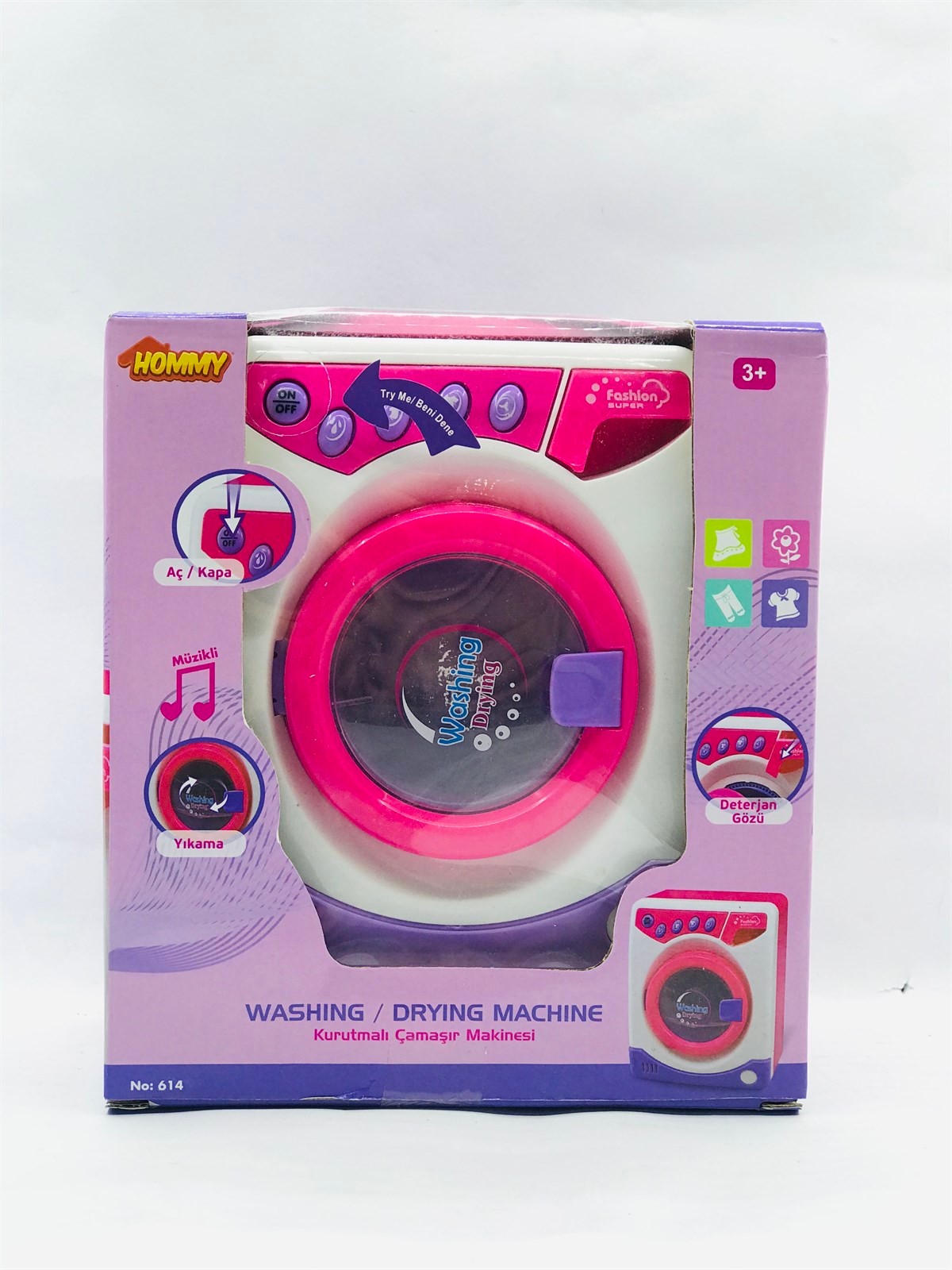 Hommy Müzik Çalan Çamaşır Makinası