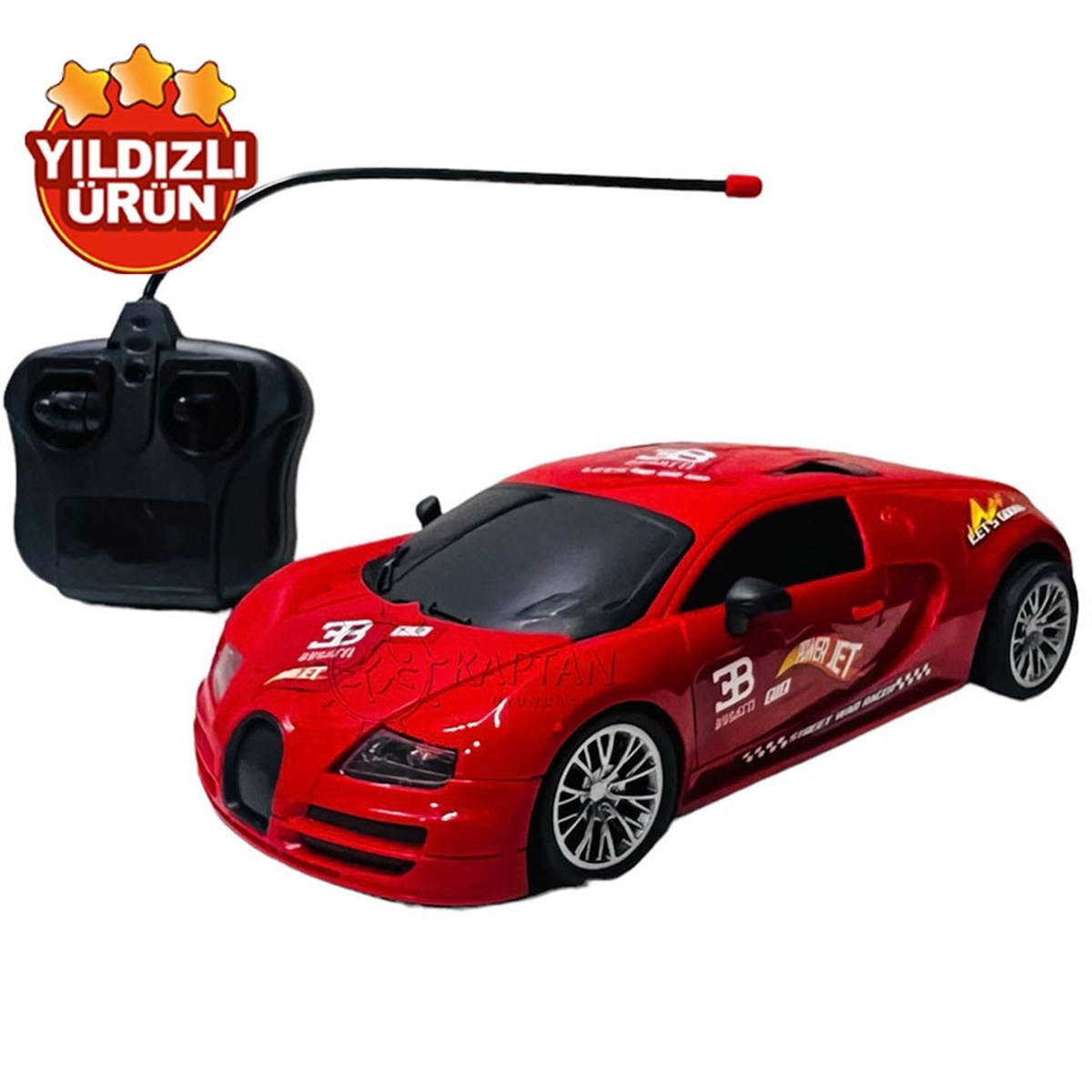 Vardem Uzaktan Kumandalı Şarjlı Bugatti Araba