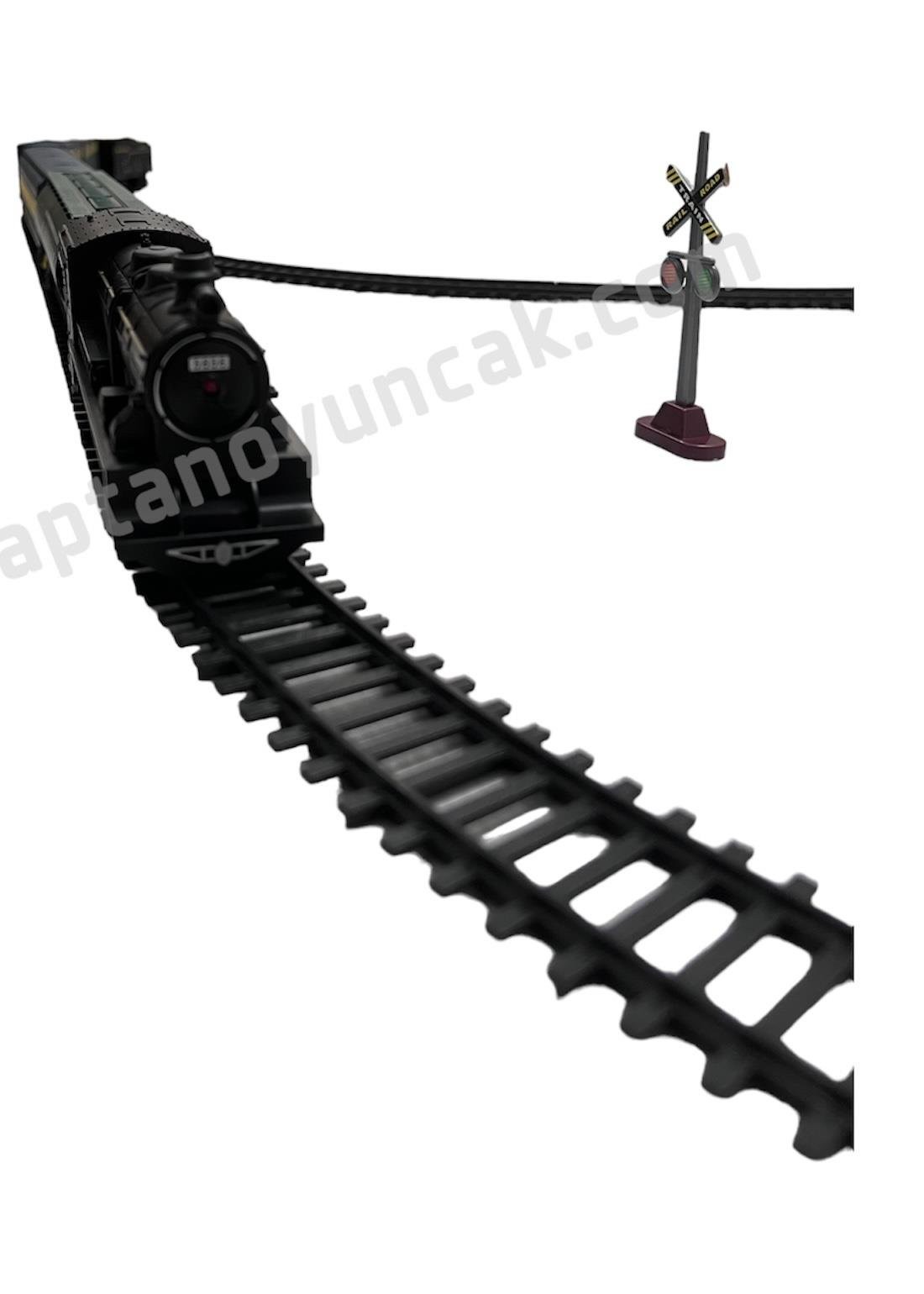 Vardem Sesli Işıklı Kara Tren 33 Parça