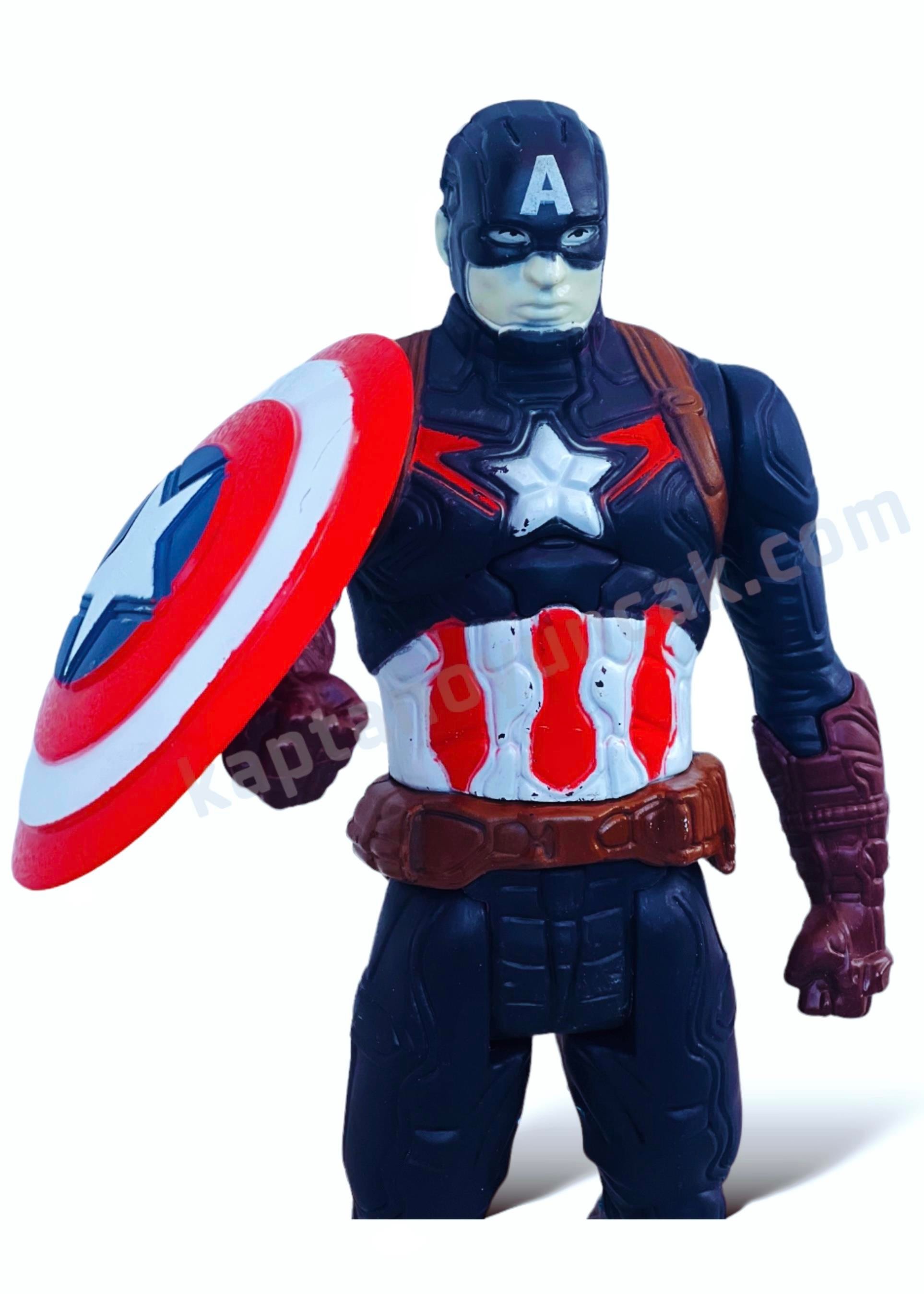 Avengers Kaptan Amerika Sesli Işıklı 30 Cm Figür Oyuncak