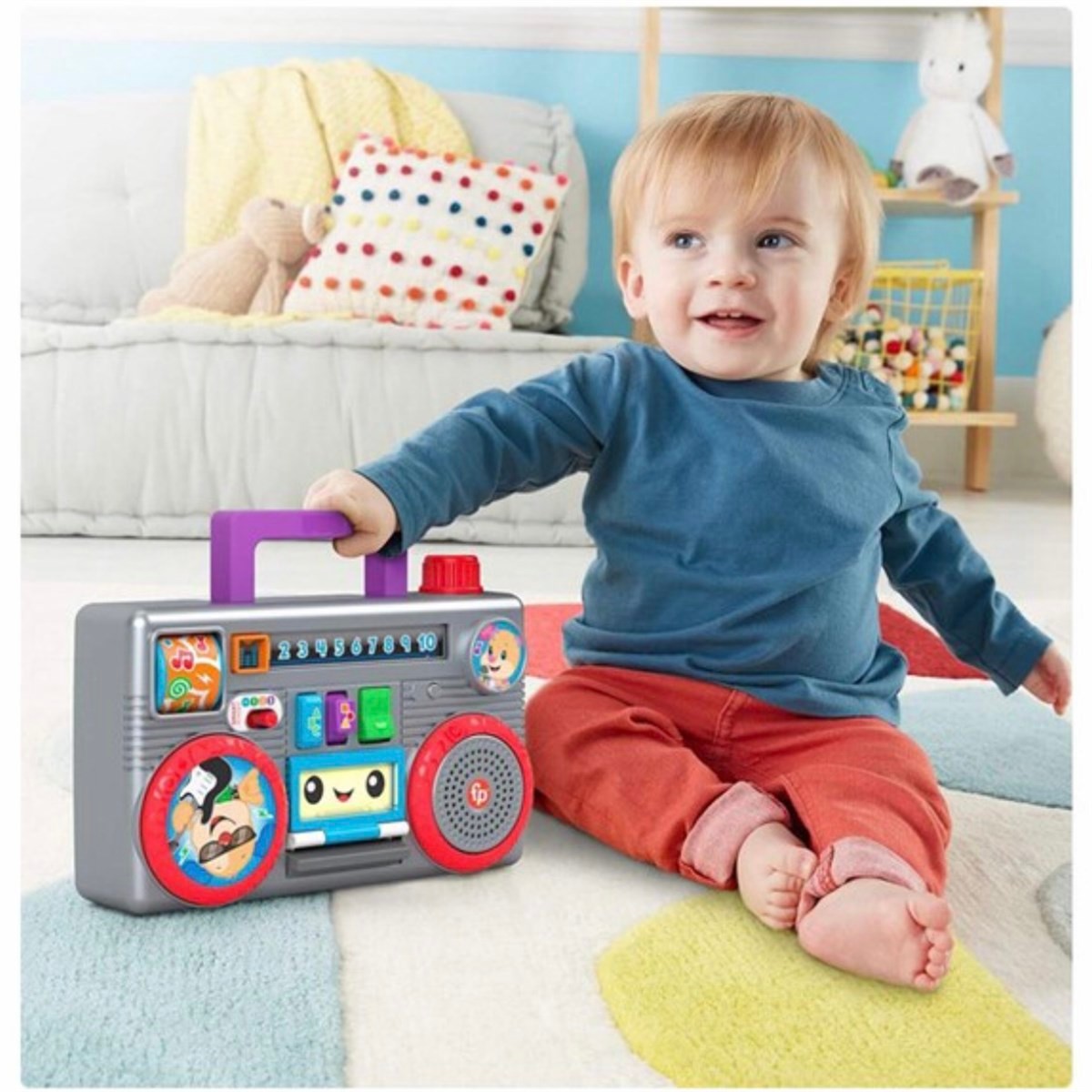 Fisher Price Eğlen ve Öğren Müzik Kutusu Türkçe Konuşan Aktivite Oyuncağı GYC04