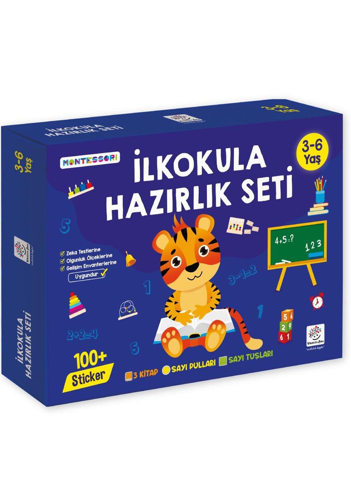 İlkokula Hazırlık Seti 3-6 Yaş