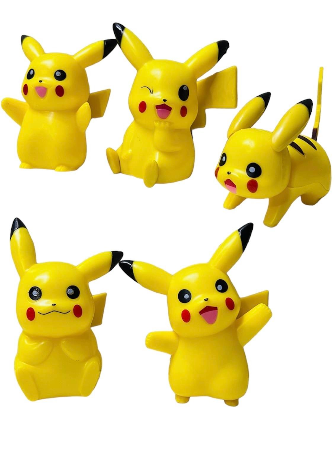 Pokemon Pikachu 5'li Figür Oyuncak Seti