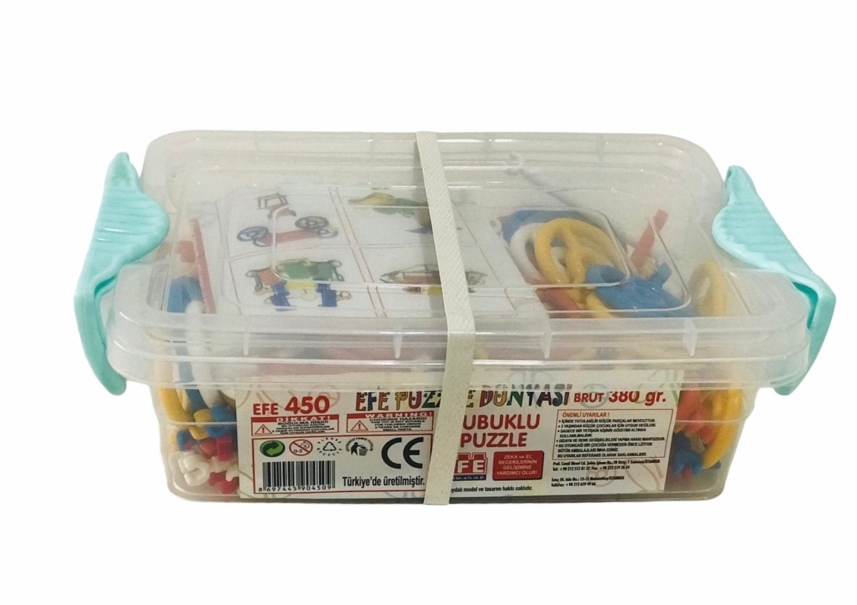 Efe 450 Çubuklu Puzzle Eğitici Oyuncak