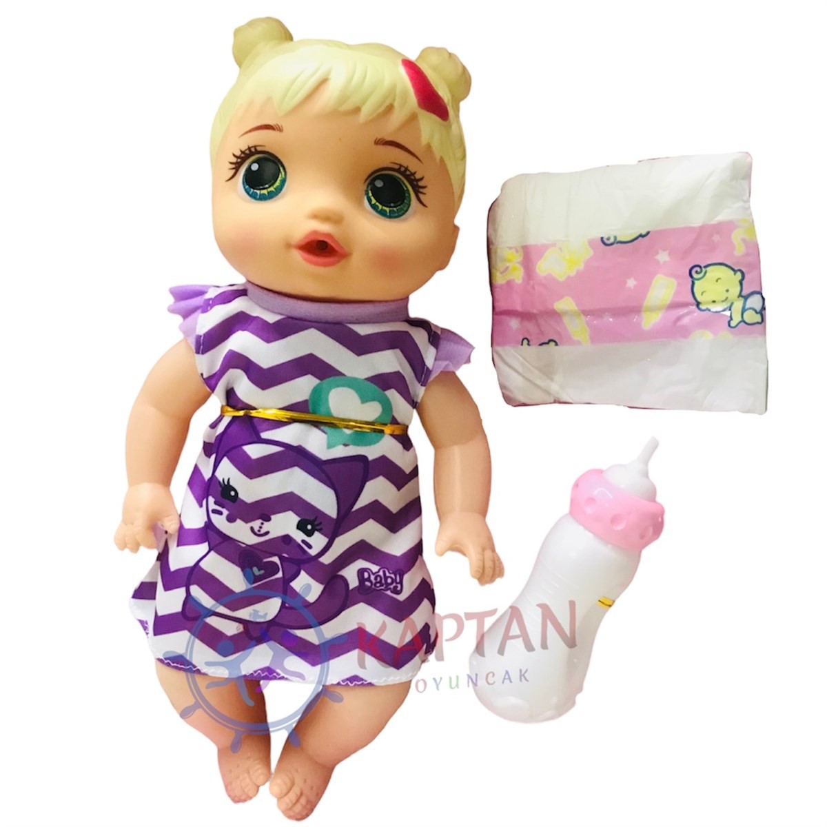 Can Altını Islatan Türkçe Konuşan Baby Ayşe Bebek