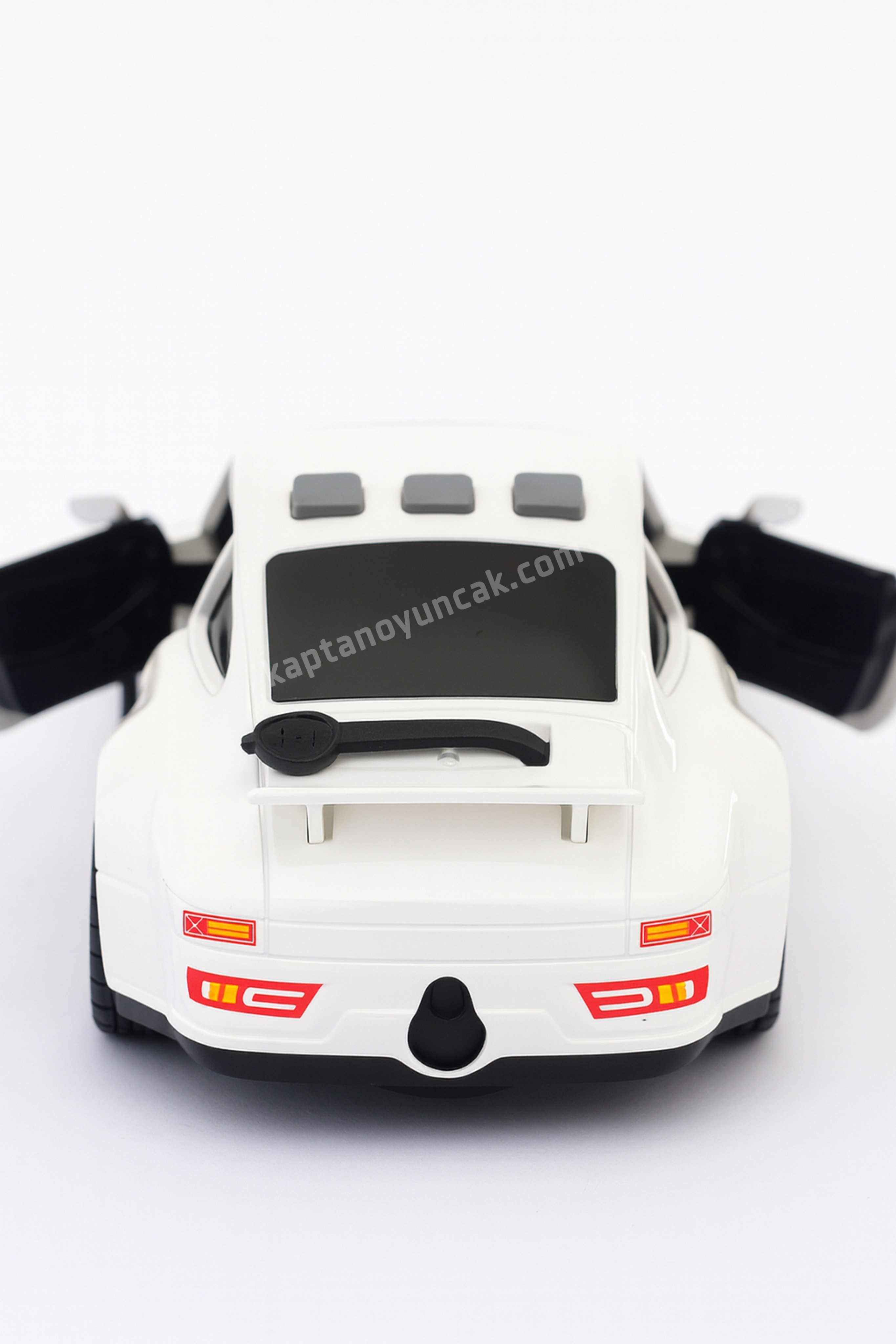 Duman Çıkartabilen Sesli Işıklı Sürtmeli Porsche Araba #2