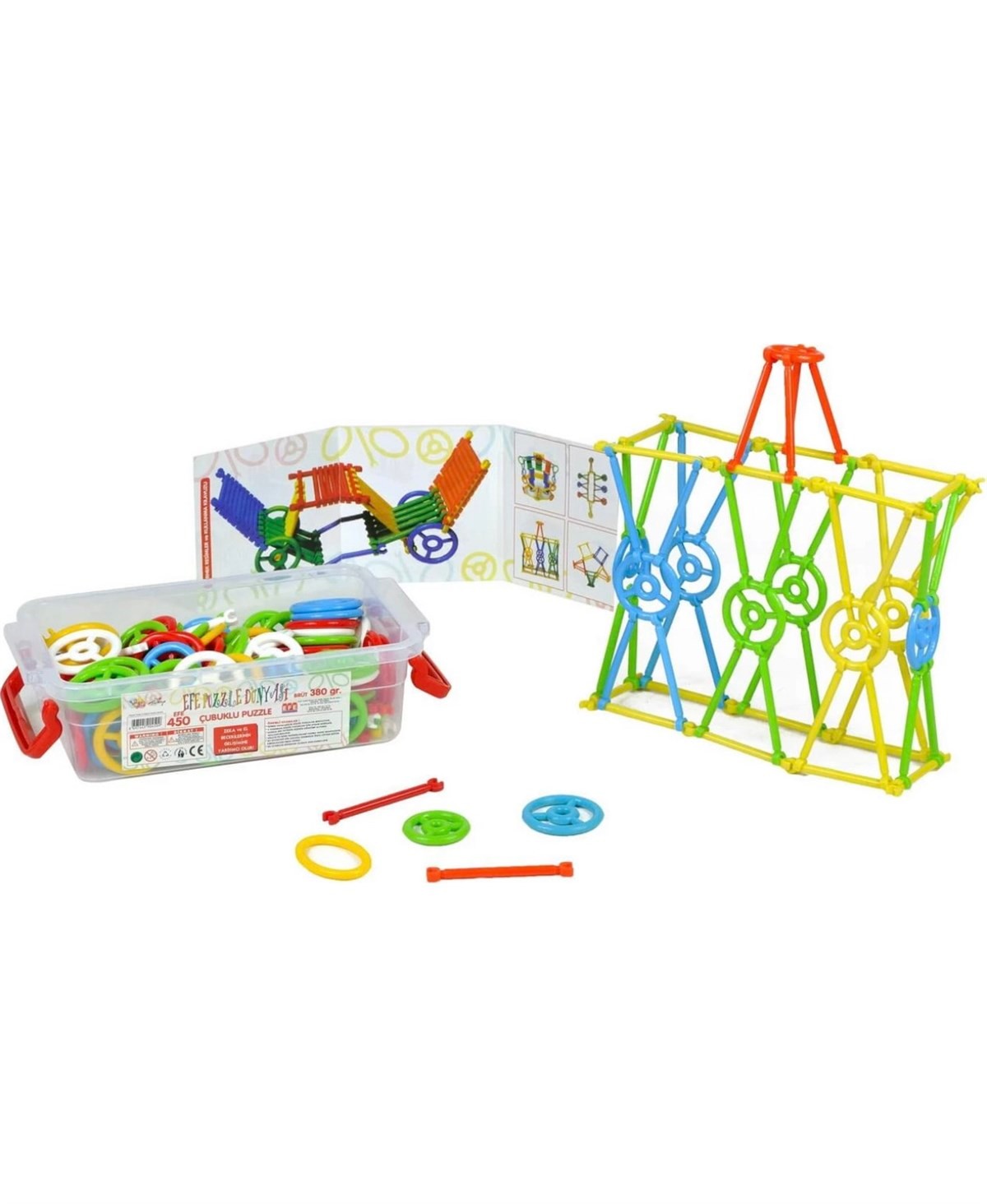 Efe 450 Çubuklu Puzzle Eğitici Oyuncak