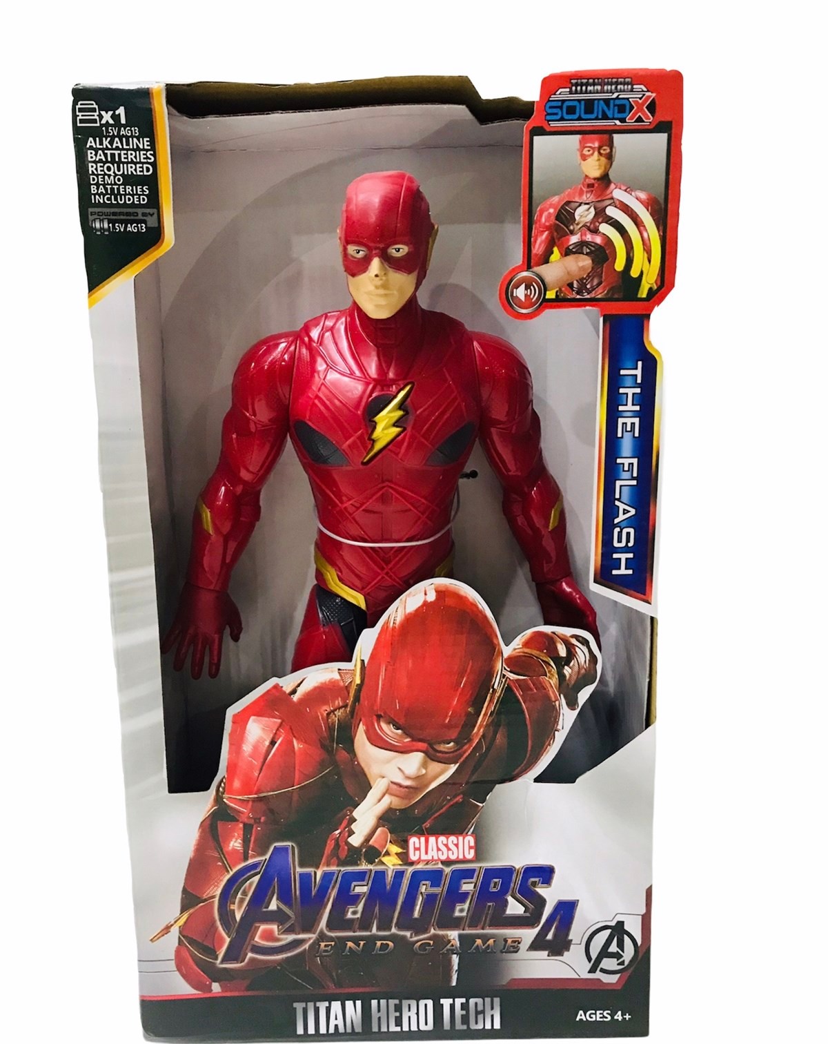 Avengers Flash Sesli Işıklı 30 Cm Figür Oyuncak