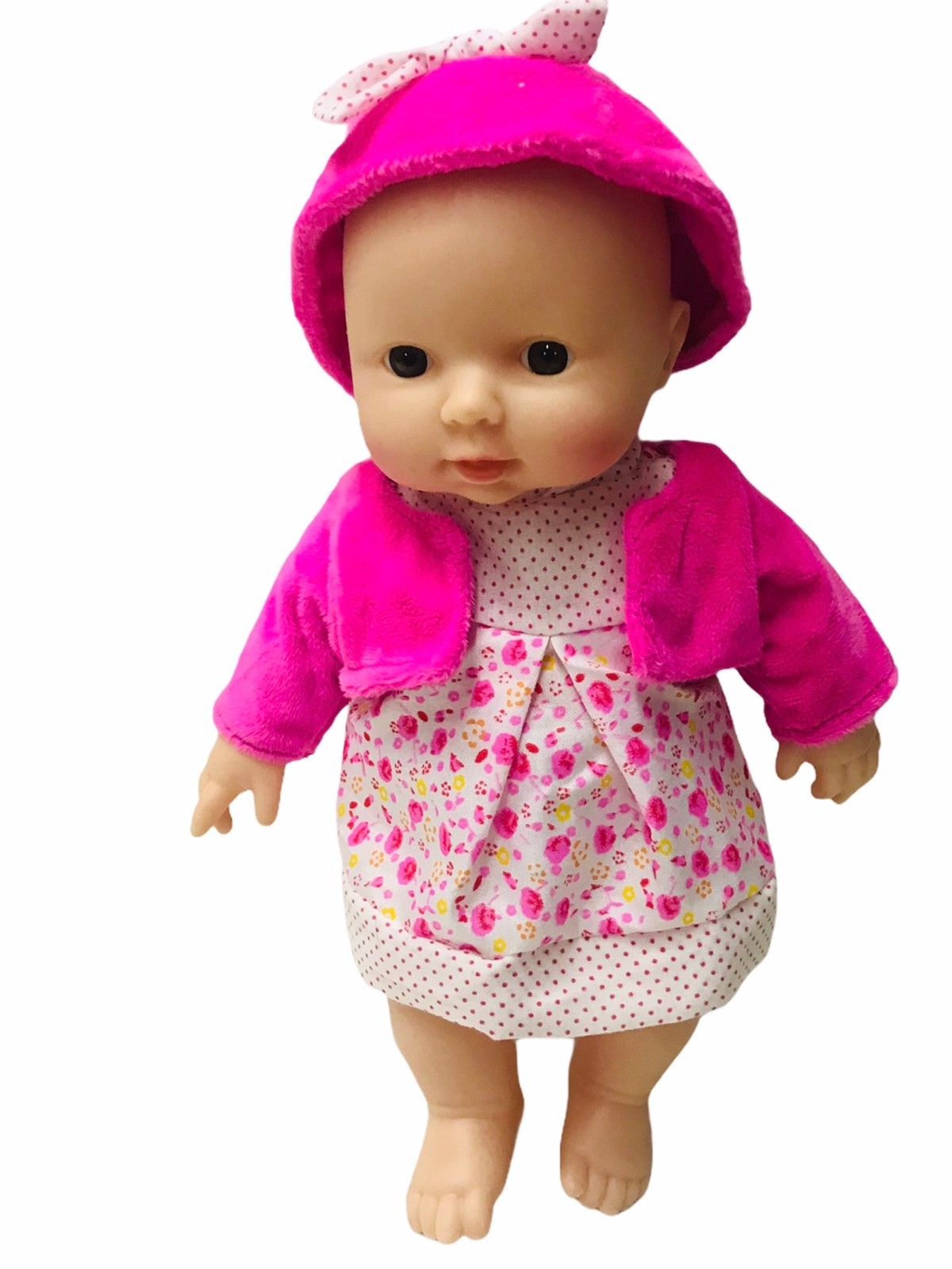 Halley Elbiseli Müzikli Neşe Et Bebek 30 Cm Oyuncak