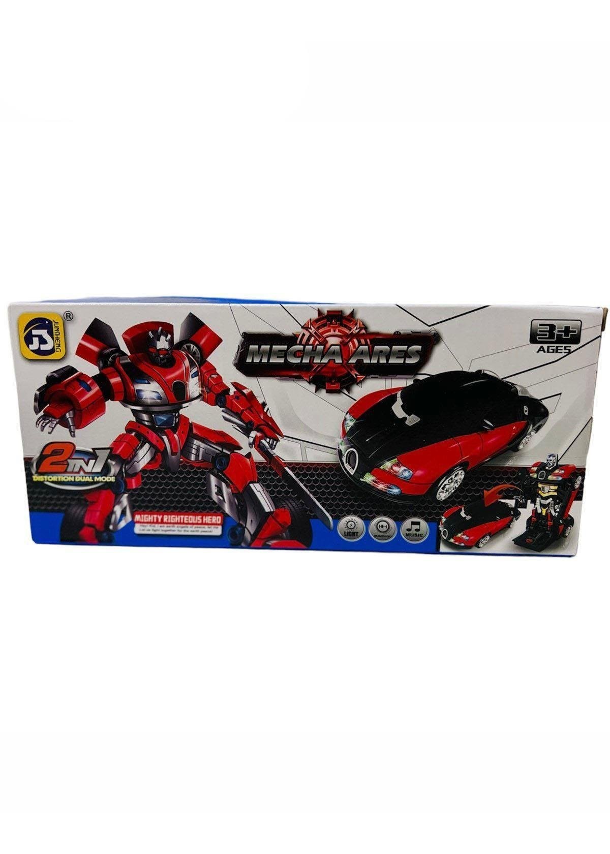 Transformers Robota Dönüşen Pilli Bugatti Oyuncak Araba