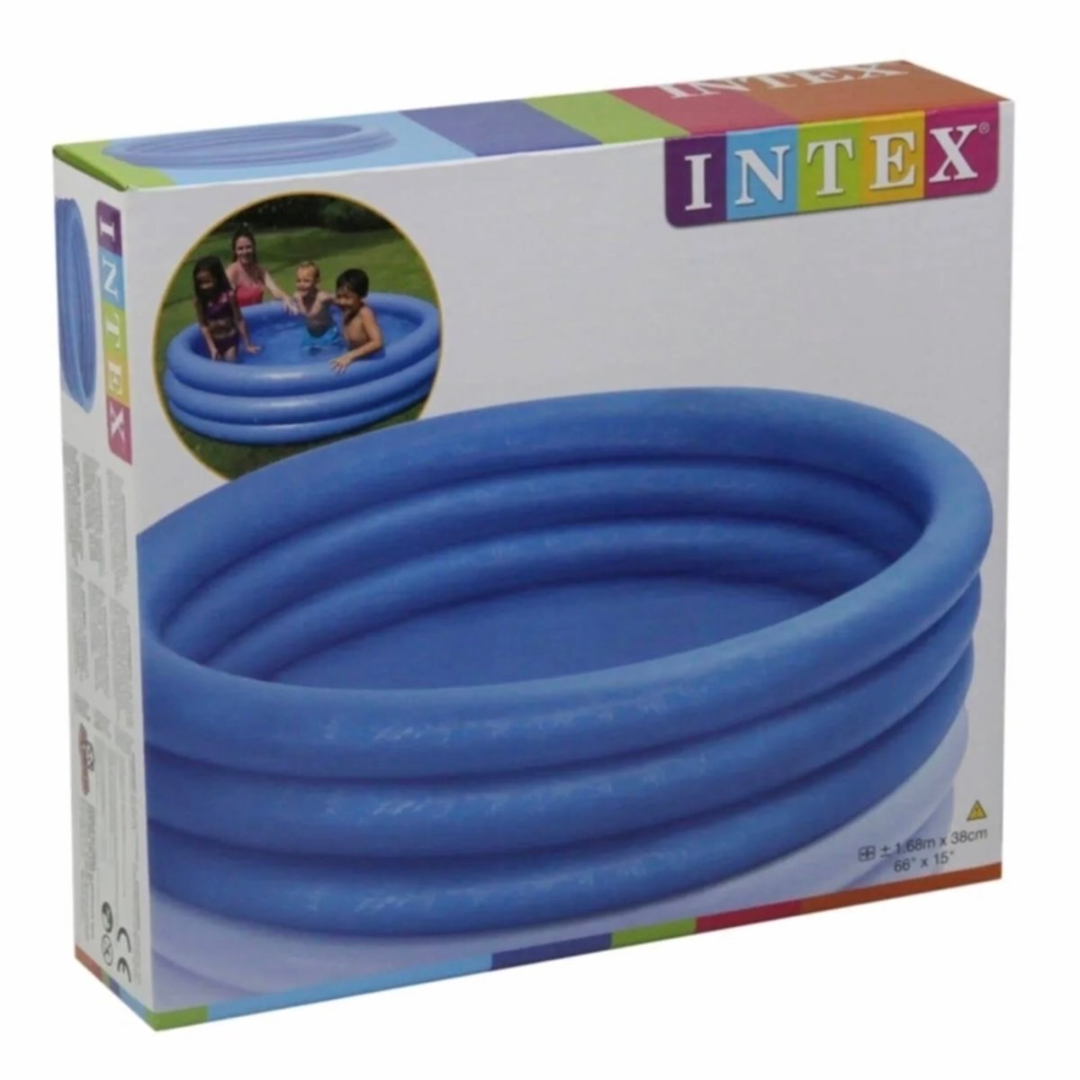 İntex Havuz Kristal Mavi Havuz 168x38