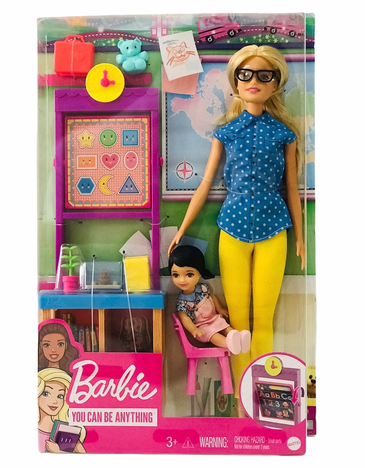 Barbie Öğretmen Oyun Seti