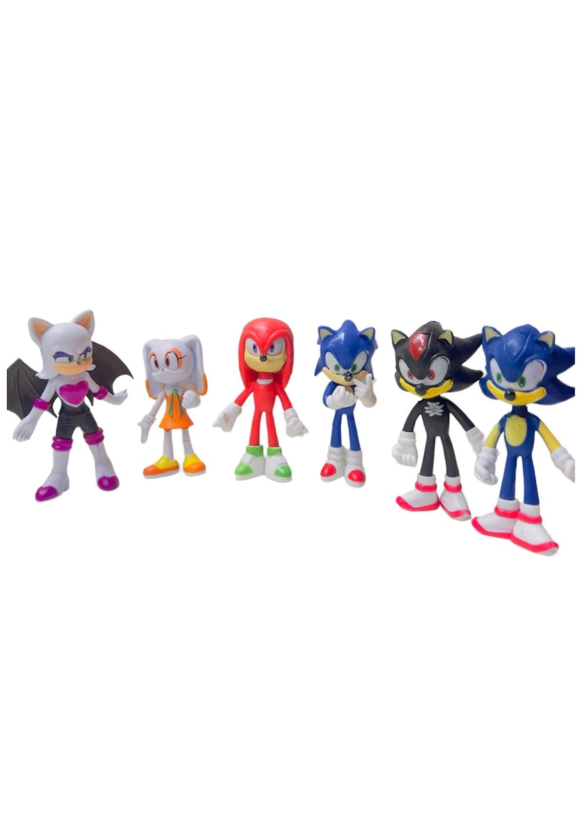Süper Sonic ve Arkadaşları 6'lı Figür Oyun Seti