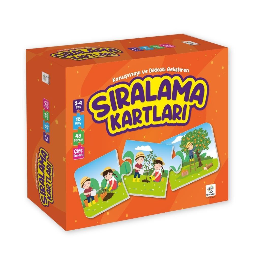 Olay Sıralama Kartları - Konuşmayı Ve Dikkat Geliştiren Puzzle