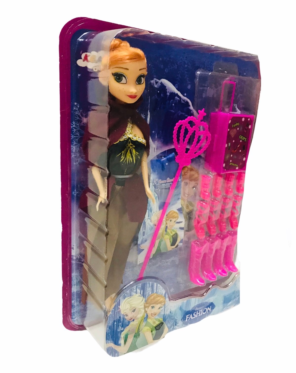 Kembay Frozen Anna Güzellik Ayakkabı Oyun Seti